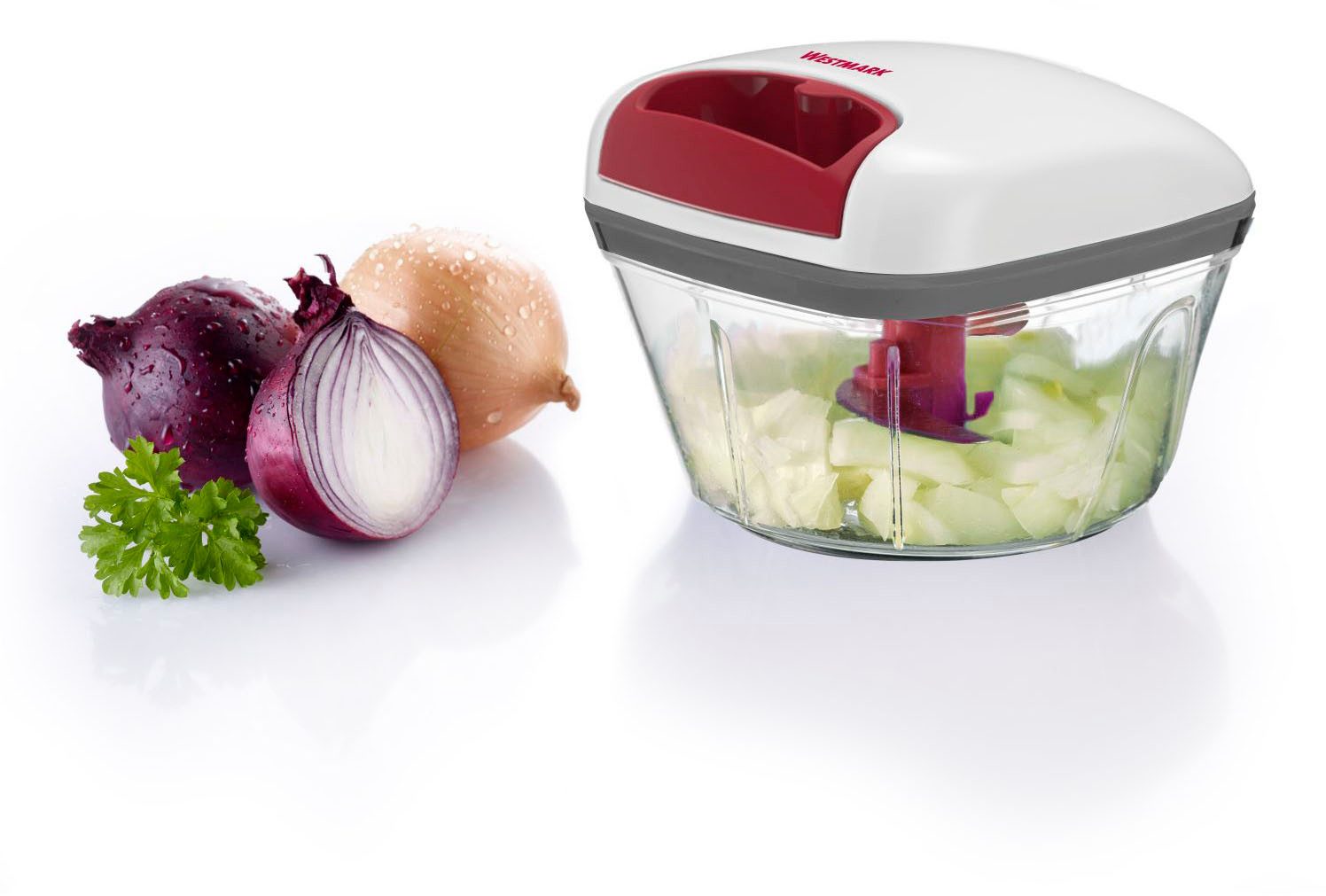WESTMARK Zwiebelhacker ., Zerkleinerer mit Seilzug, 450 ml