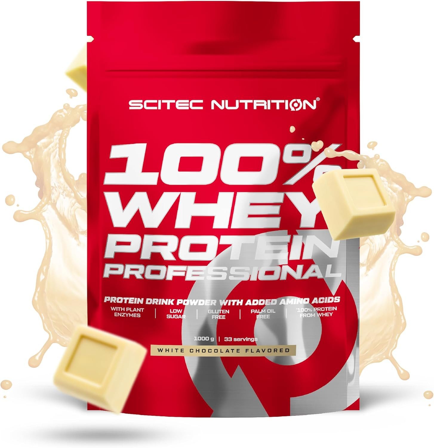 Scitec Nutrition Scitec 100% Whey Protein Professional 1000g Pulver