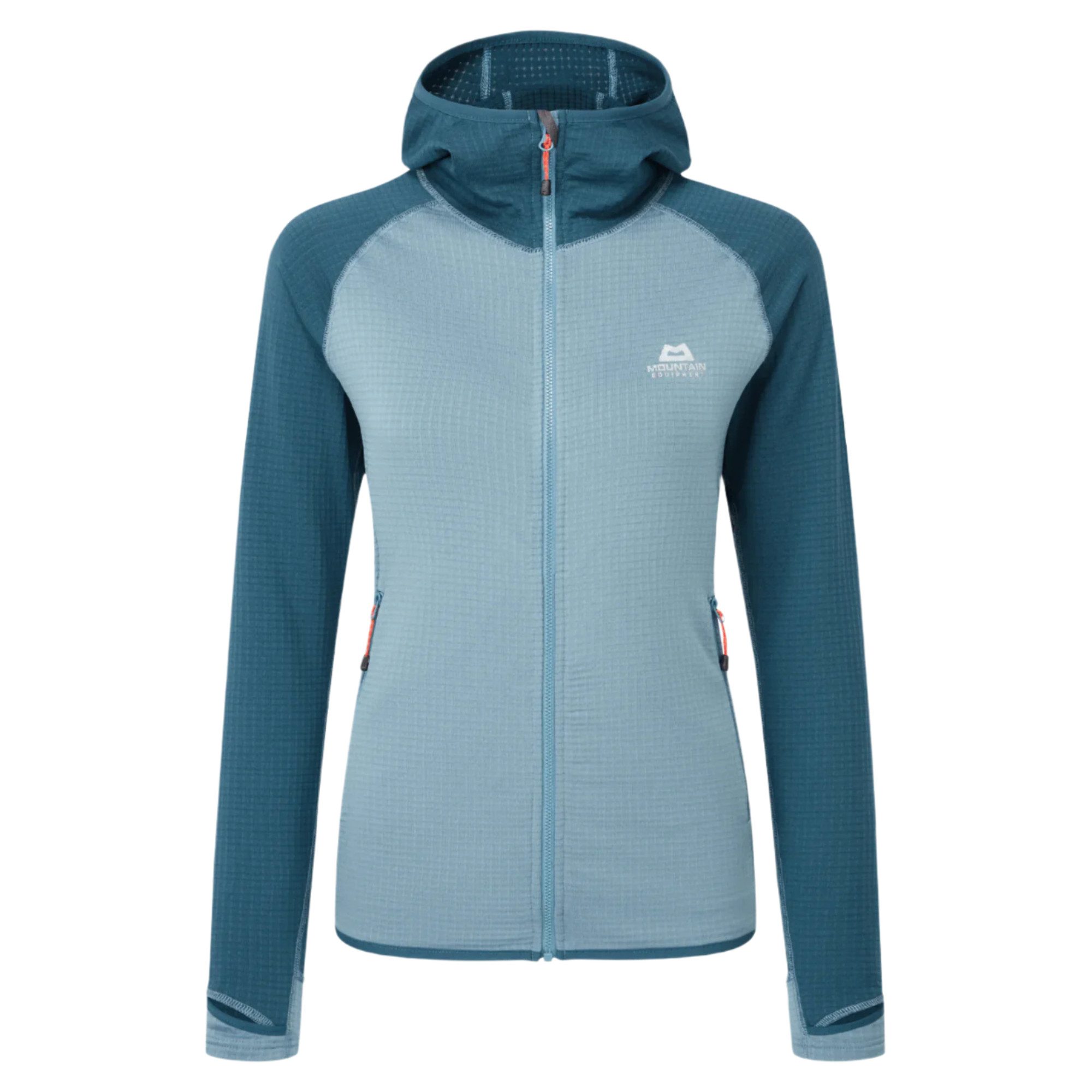 Mountain Equipment Fleecejacke Eclipse Hooded Wmn's Jacket Stellar Blue/Majolica Blue