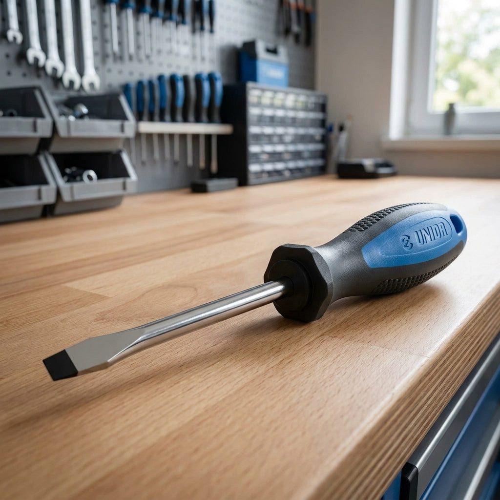 Unior Fahrradwerkzeugset Unior Schraubendreher Schlitzschrauben 1,6x10,0x200mm 605TBI