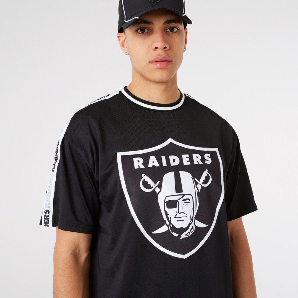 NFL Print-Shirt Las TAPING Oversized Era Raiders Vegas New