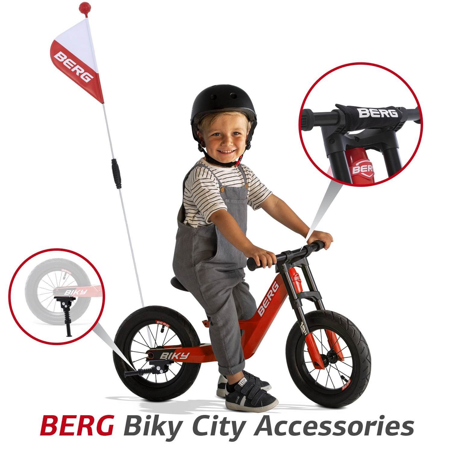 Berg Go-Kart BERG Laufrad 12" City Biky Red rot