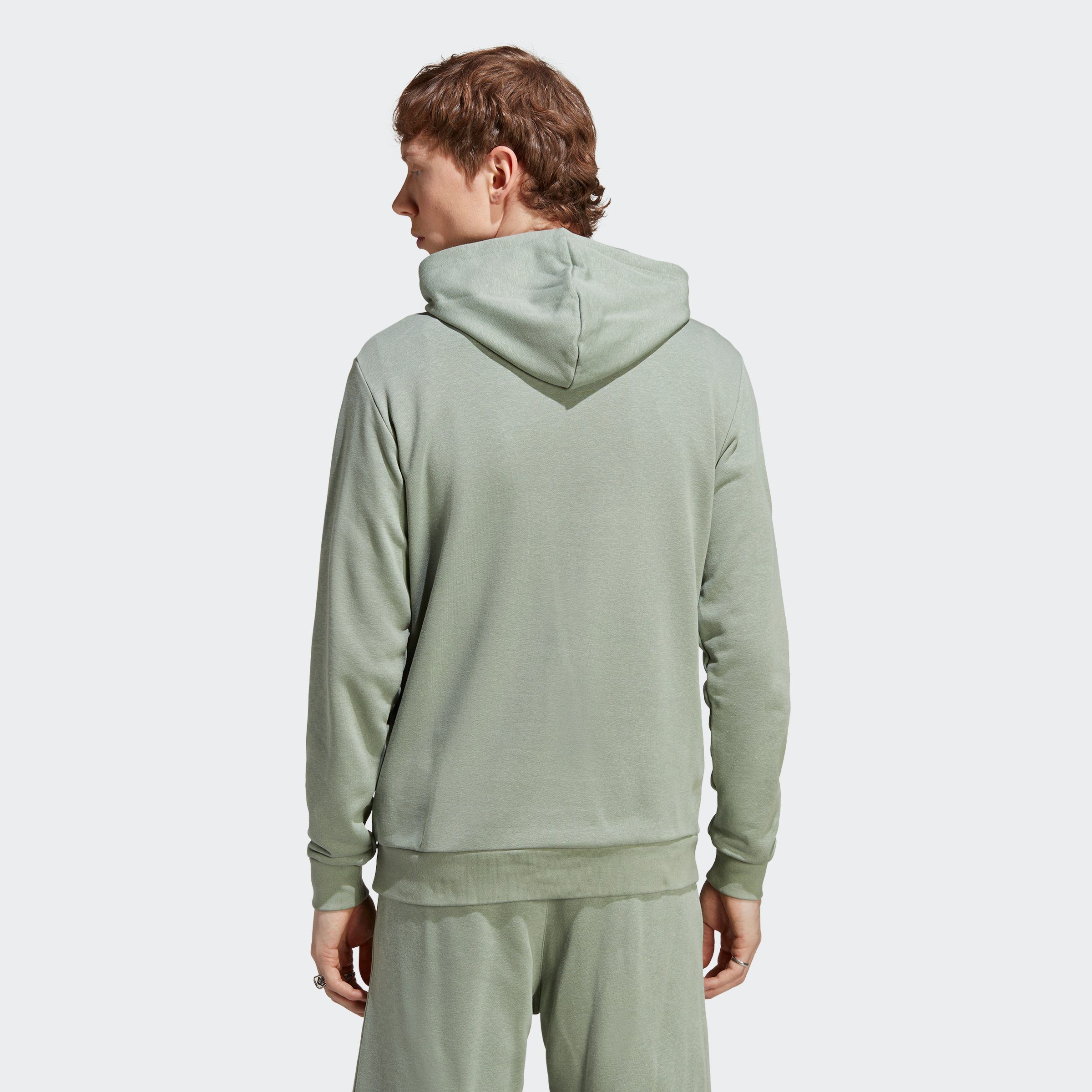 adidas Originals Kapuzensweatshirt ESSENTIALS+ MADE HEMP HOODIE WITH Silver Green