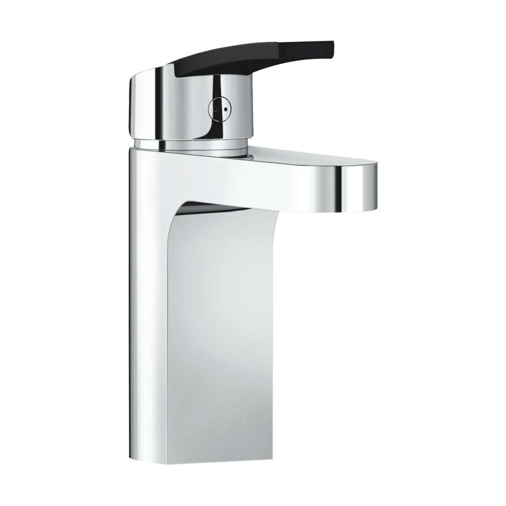 Damixa Badarmatur Damixa Slate Waschtischarmatur mit X-Change, Farbe "Chrom/Schwarz" 658