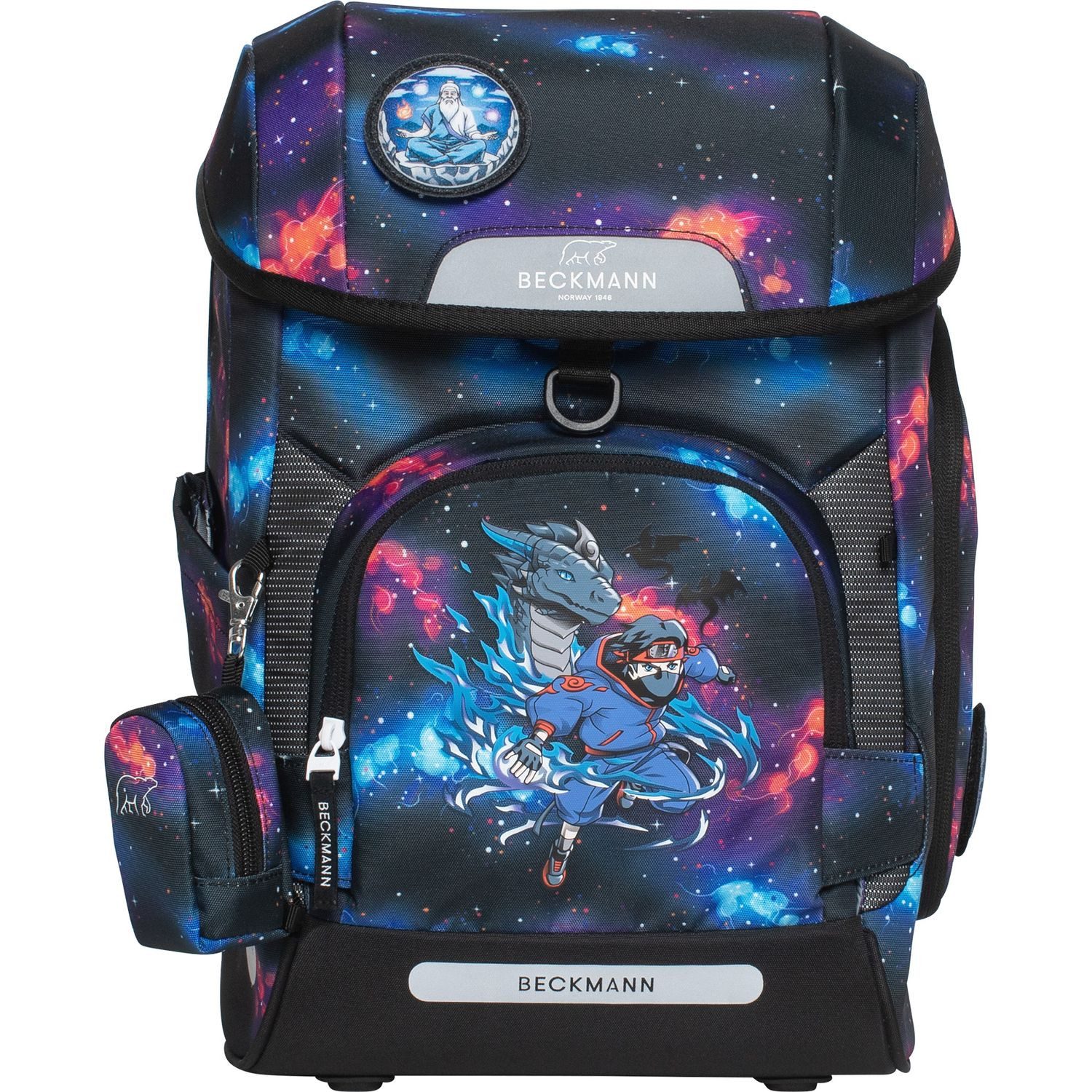 Beckmann Norway Schulranzen Plus Air Ninja Elements ohne Zubehör