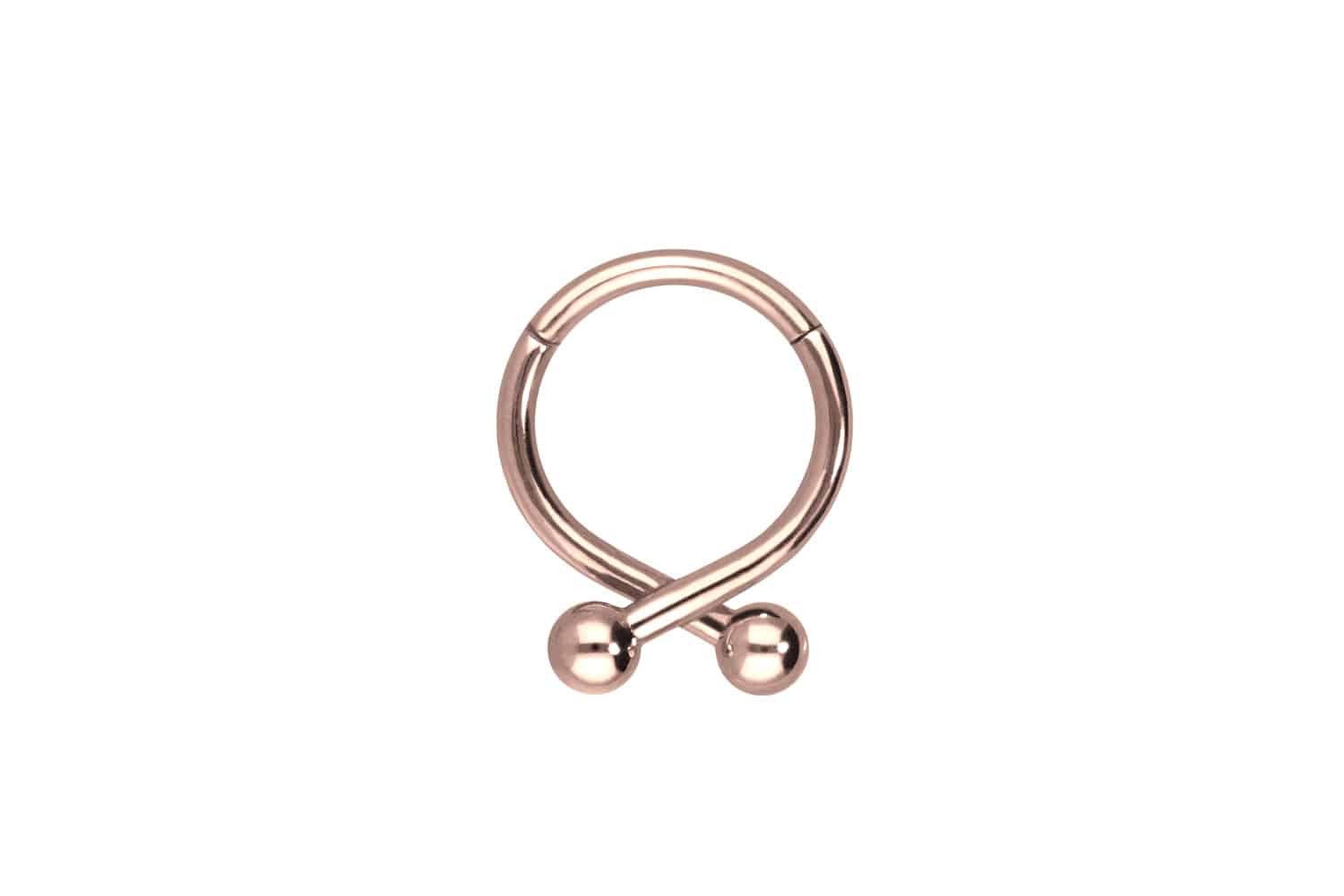 PIERCINGLINE Nasenpiercing Chirurgenstahl Segmentring Clicker 2 günstig online kaufen