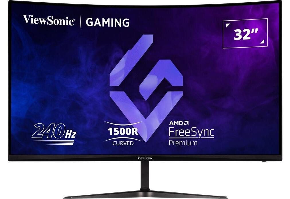 Viewsonic ViewSonic VX3219-PC-MHD Gaming-LED-Monitor (1920 x 1080, 1 ms Reaktionszeit, 240 Hz, VA Panel)