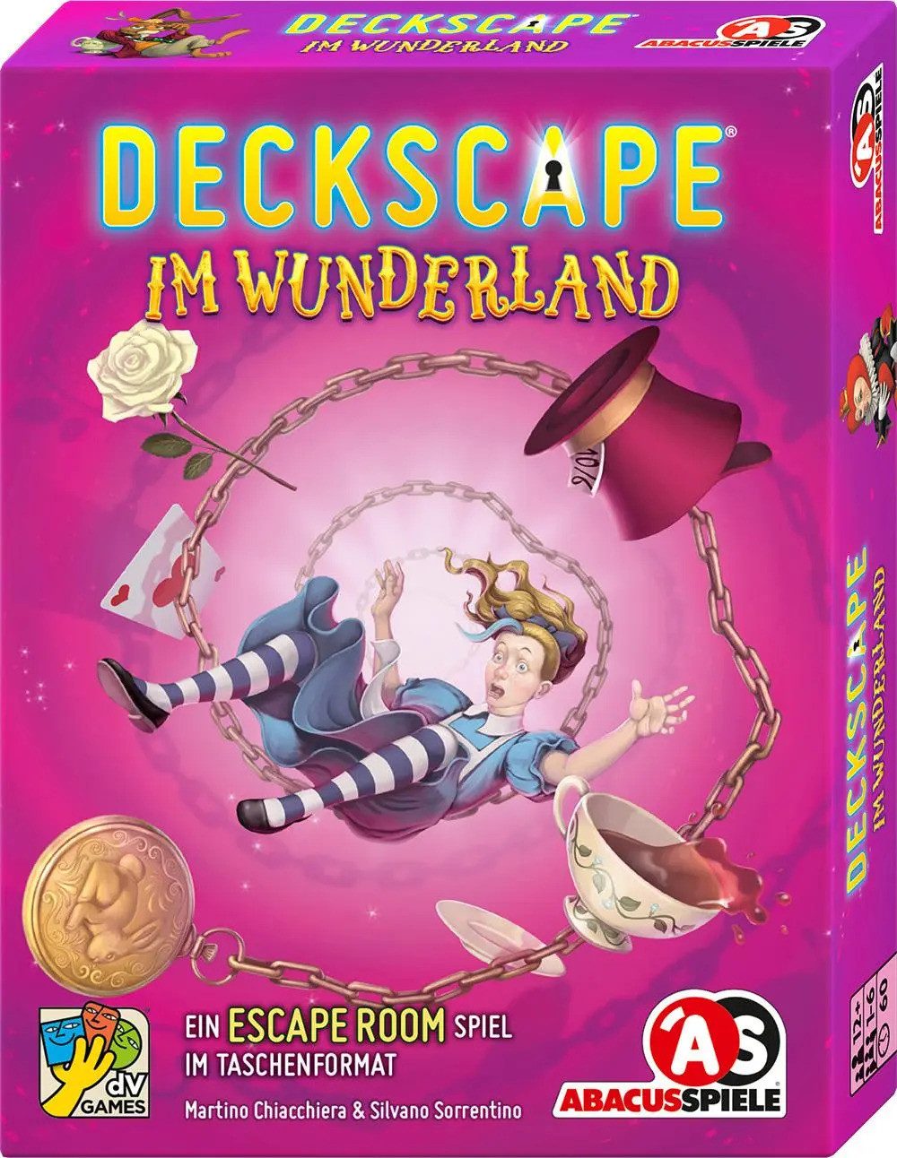 ABACUSSPIELE Spiel Deckscape - Im Wunderland