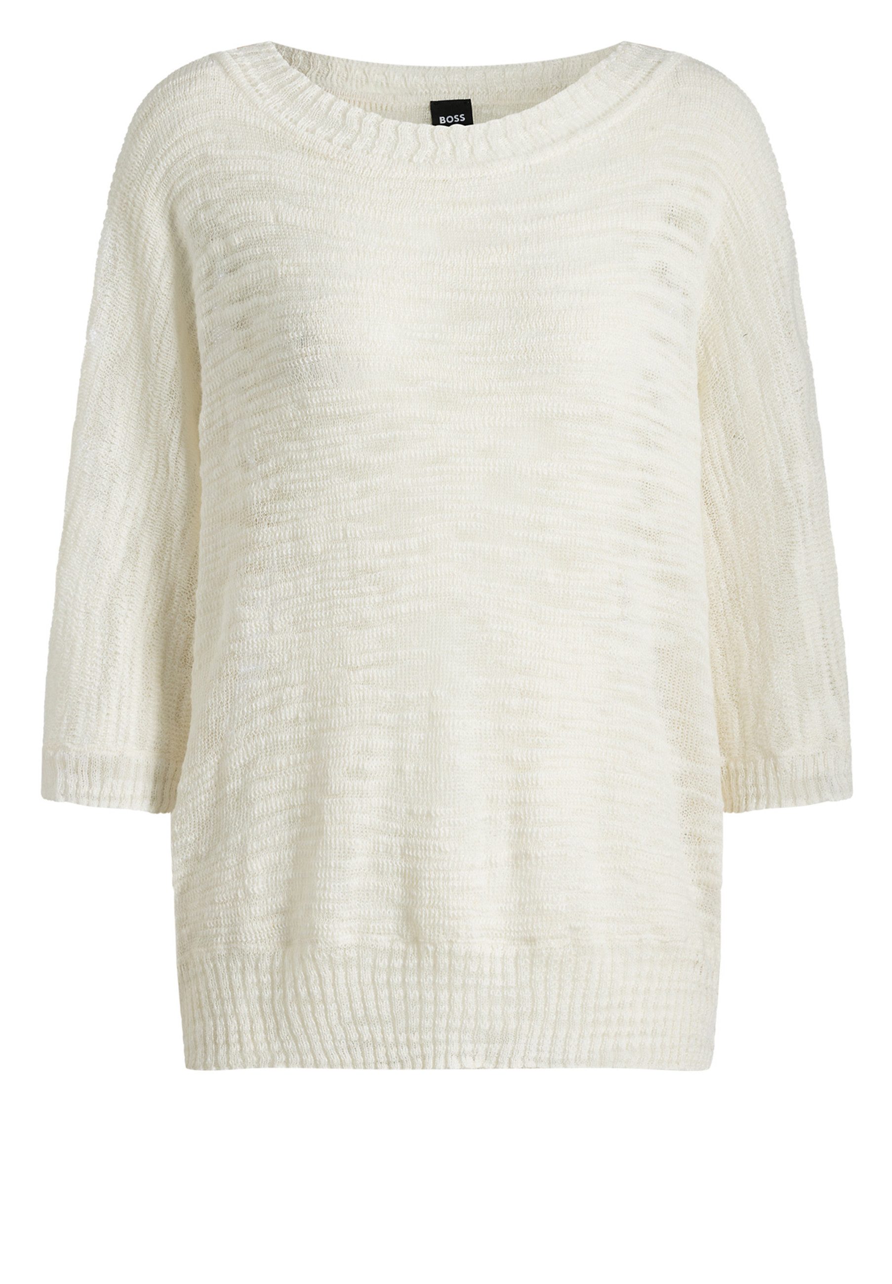 BOSS Kurzarmpullover Farofano (1-tlg)