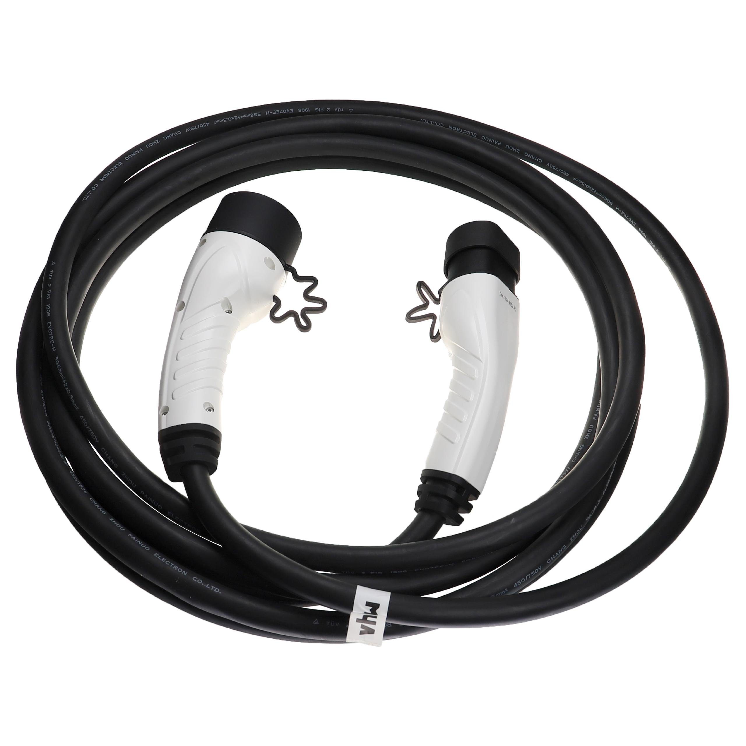 für passend Elektro-Kabel vhbw Elektroauto Plug-in-Hybrid / MX-30 Mazda