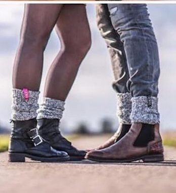 LK Trend & Style Socken von SOXS.CO Schafwollsocken für Paare (Geschenkbox, 2 Paar) Geschenkset für Freund Freundin Ehemann Ehefrau Lieblingsmensch