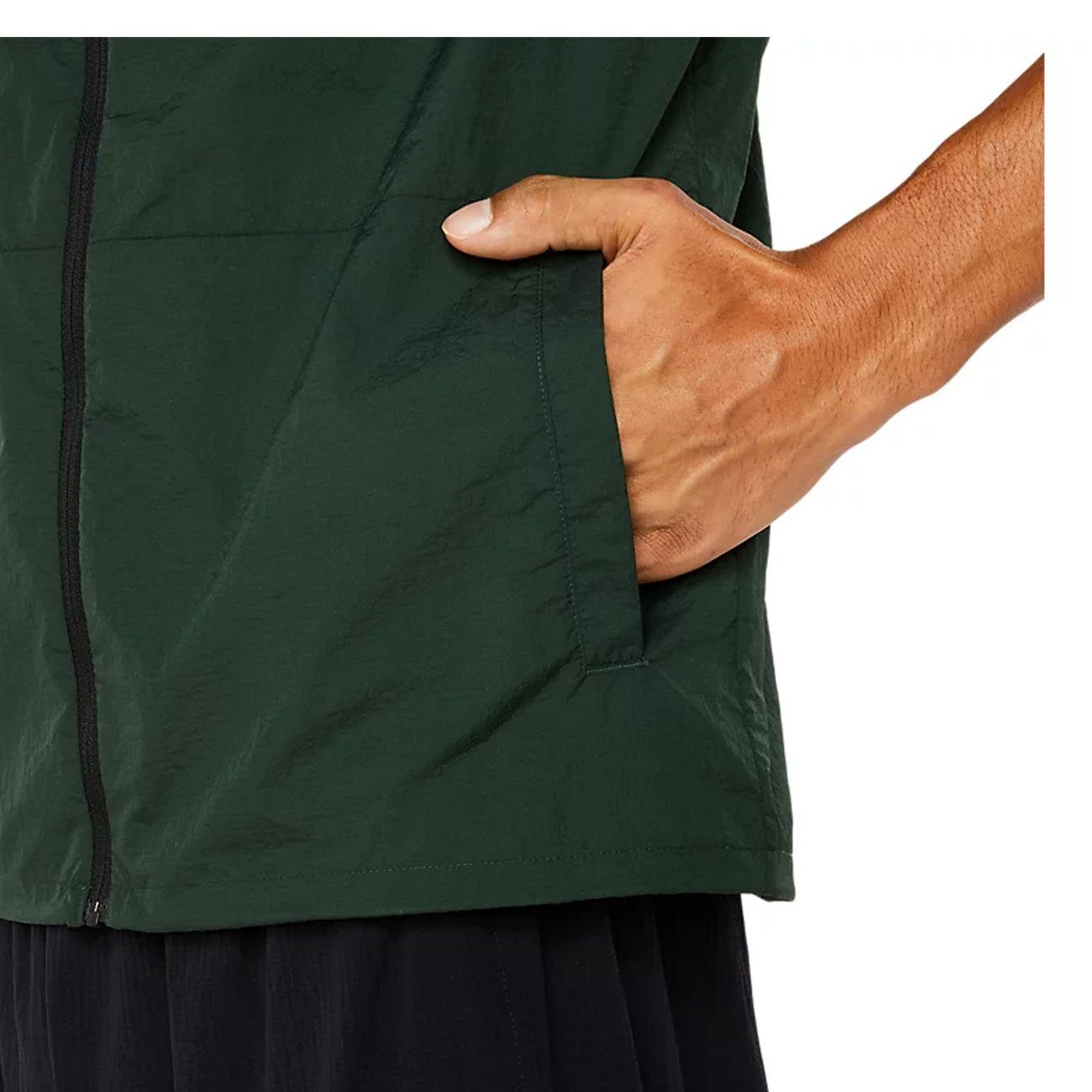 Packable Herren Asics Outdoorschuh Vest Asics Metarun Rain Forest