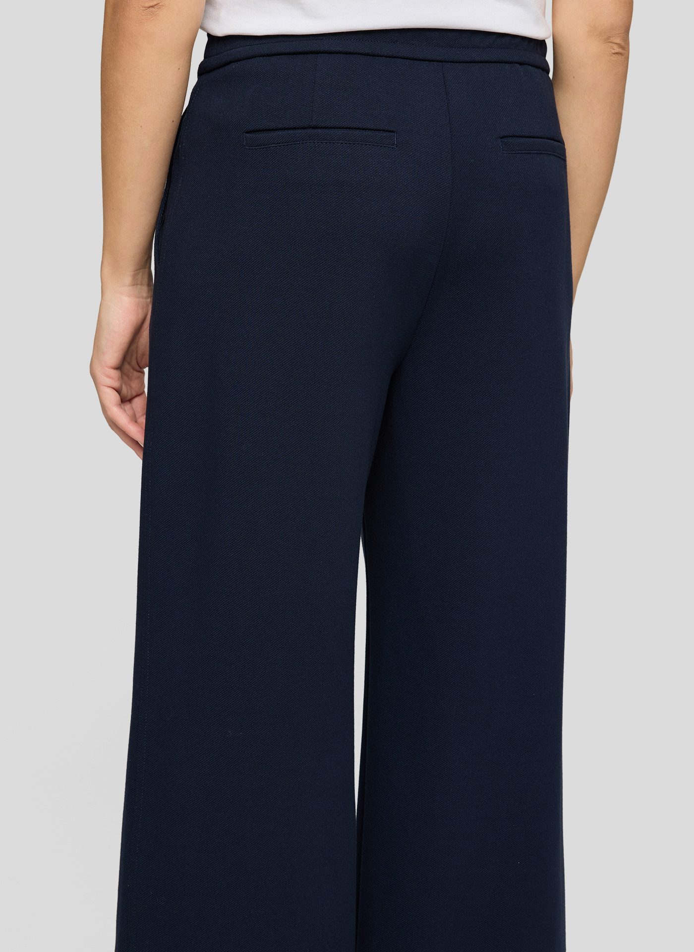 Rabe Stoffhose 7/8-Länge, mit weitem Bein