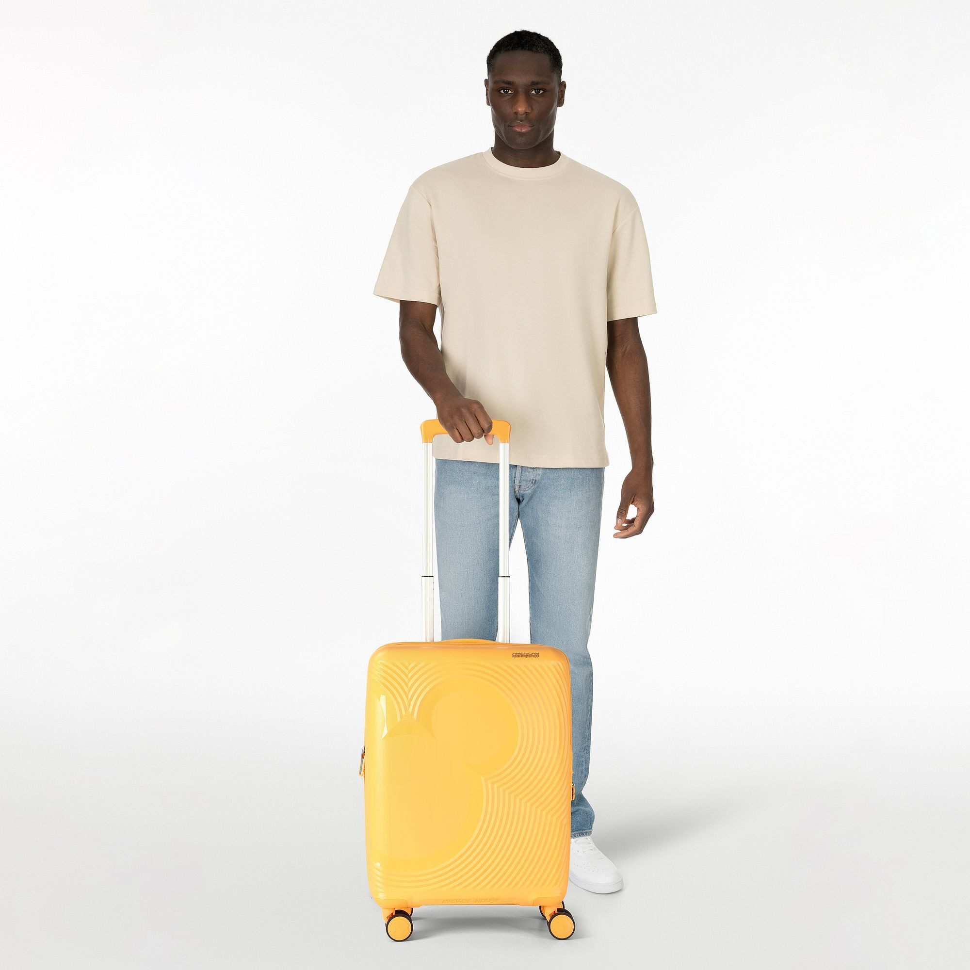 American Tourister® Handgepäck-Trolley Mickey Magic, 4 Rollen, Polypropylen