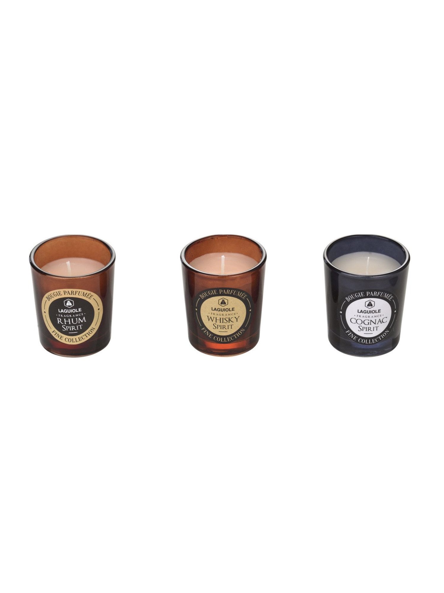 Brise Home Duftkerze Laguiole Duftkerze Set Honig Amber mit Feuerzeug Coffret Apothecary (Kerzenset, 3-tlg., Set bestehend aus Duftkerze und Feuerzeug), Edles Duftkerzen Geschenkset mit Honig Amber Duft und Feuerzeug