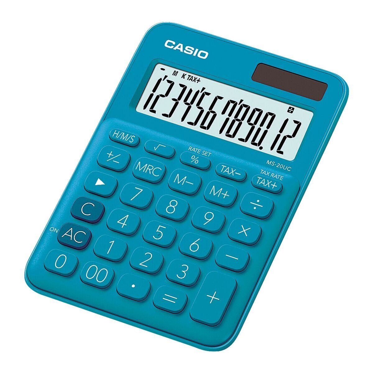 CASIO Taschenrechner MS-20UC, 12-stellig