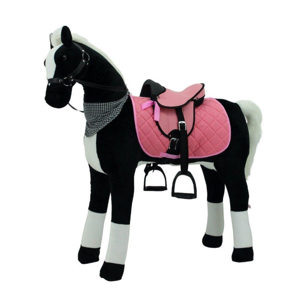 Sweety-Toys Stehpferd Sweety Toys 13180 Stehpferd mit Stahlunterbau Höhe 125 cm