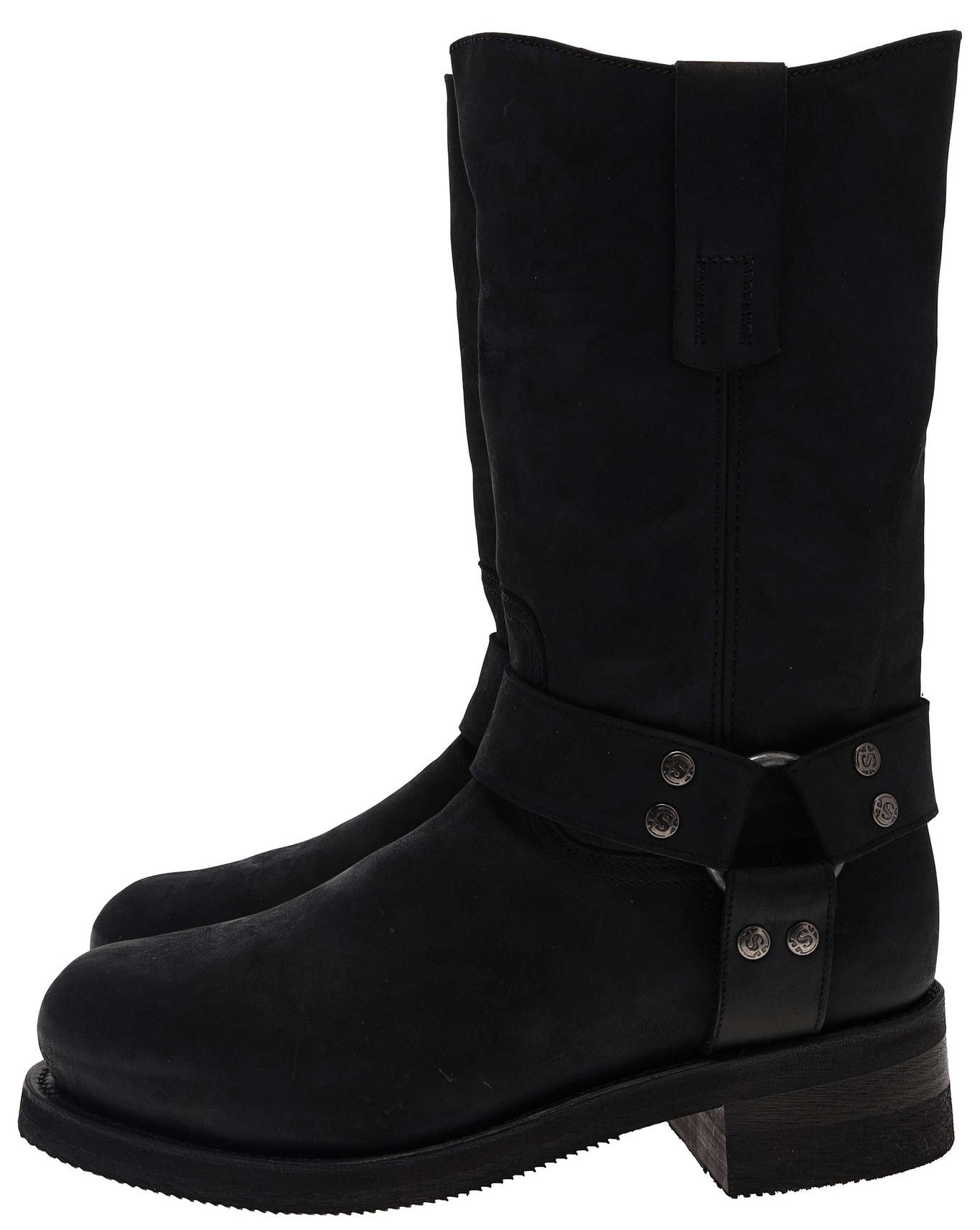 Sendra Boots 12397 Negro Engineerboot Thinsulate Isolierung Schwarz Bikerboots