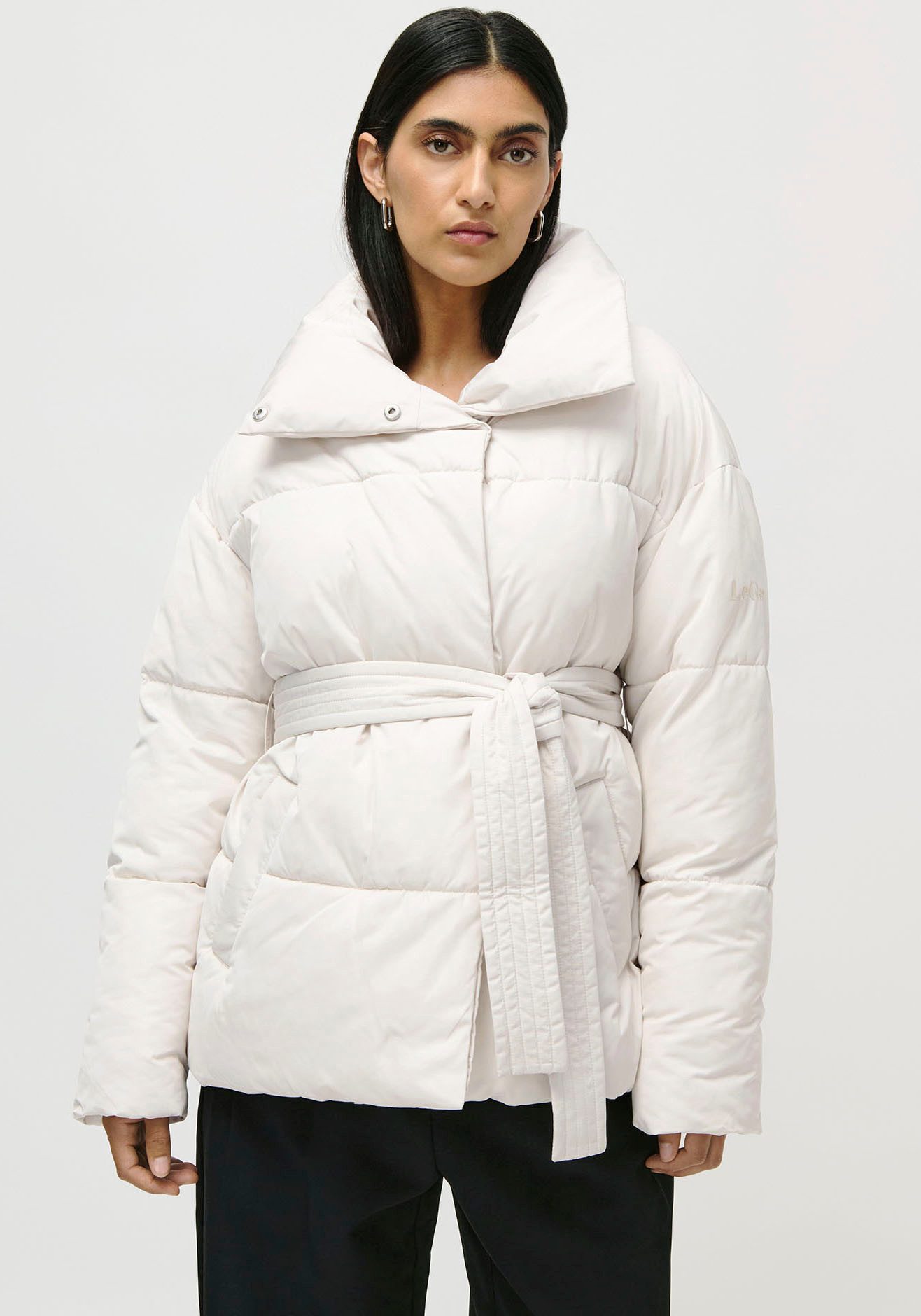 LeGer Steppjacke Margitta, LeGer by Lena Gercke Regular fit mit Rundhalsaus günstig online kaufen