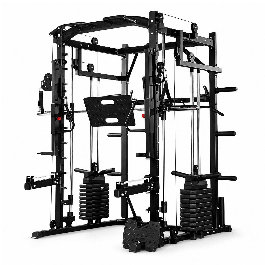 PH Fitness Power Rack Apex F2, Smith Machine, Jammer Arms, 2 × 80 kg