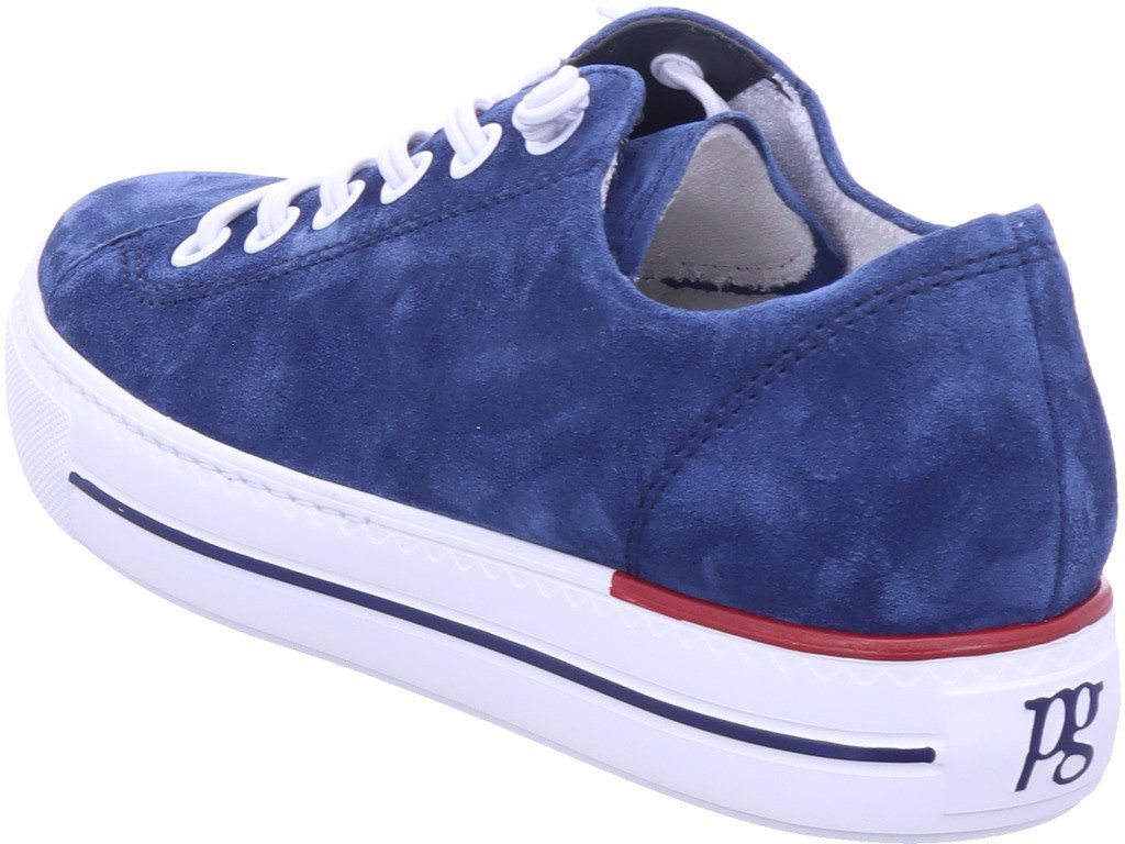 Paul Green blau Schnürschuh