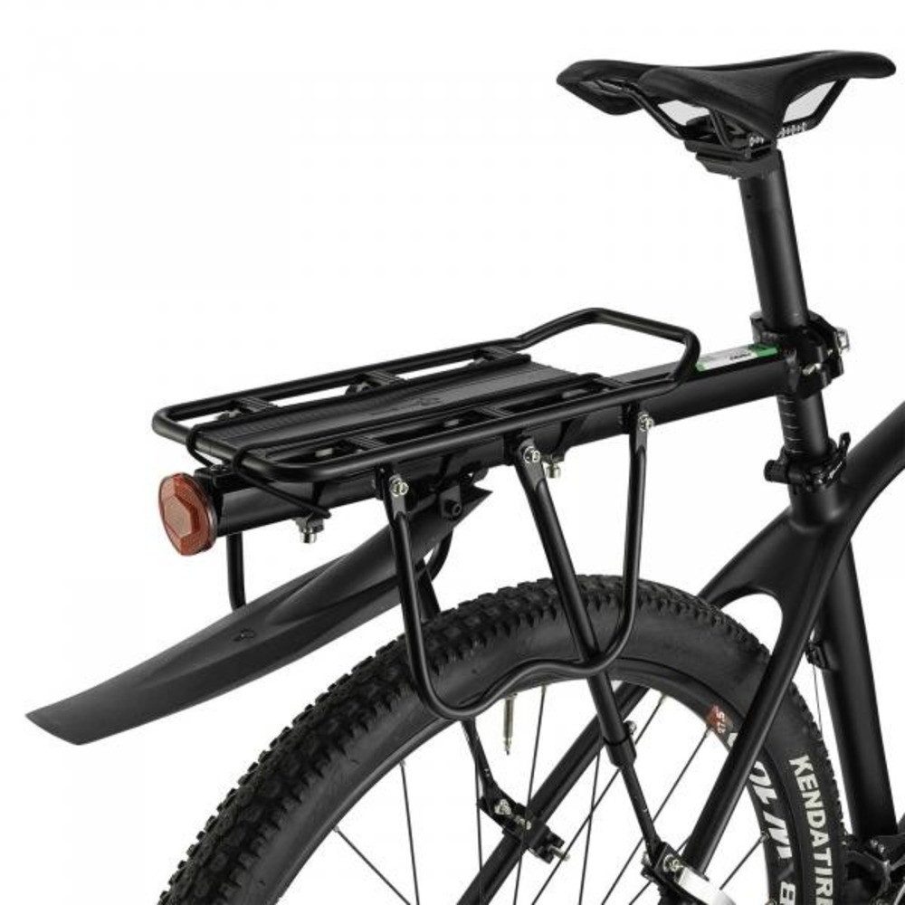 ROCKBROS Fahrrad-Gepäckträger HJ1008 mit Schnellspanner-System, Alu, geeignet für 24-29 Zoll