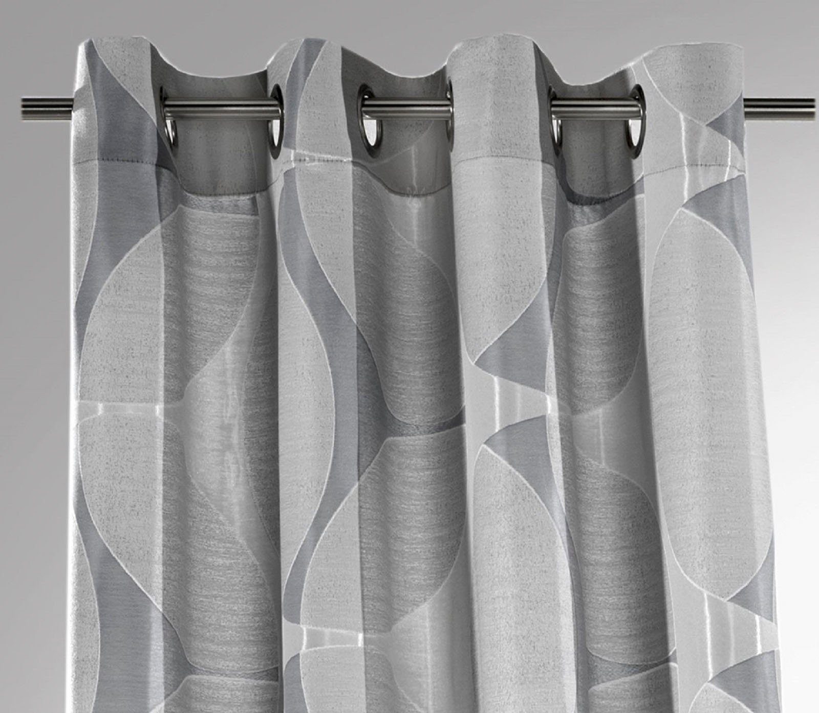 Weckbrodt Vorhang Louis (1 St), Ösen, blickdicht, Jacquard, Jacquard, strukturiert, Blickdicht, Gardine, Store