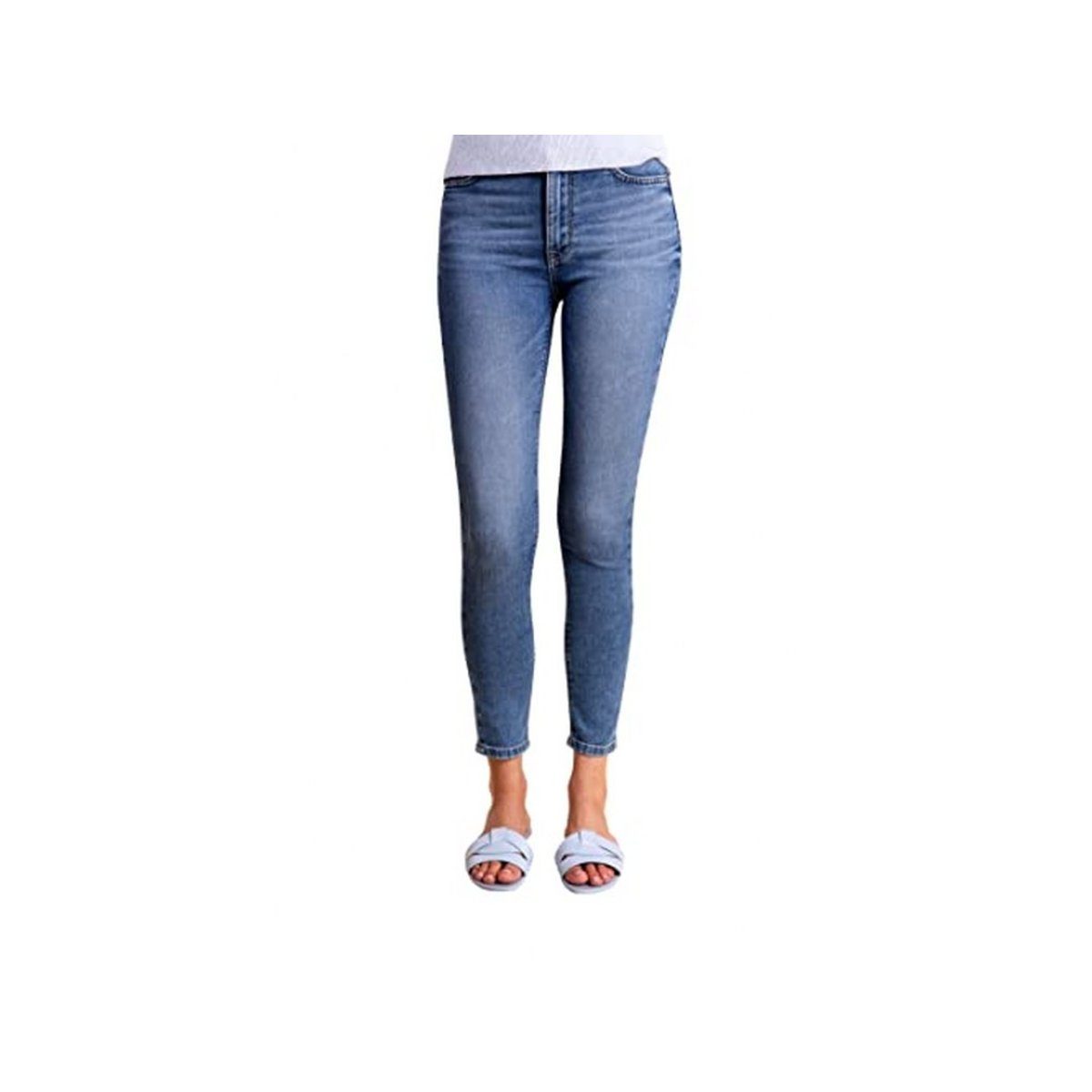 FIRE grün (1-tlg) 5-Pocket-Jeans BLUE