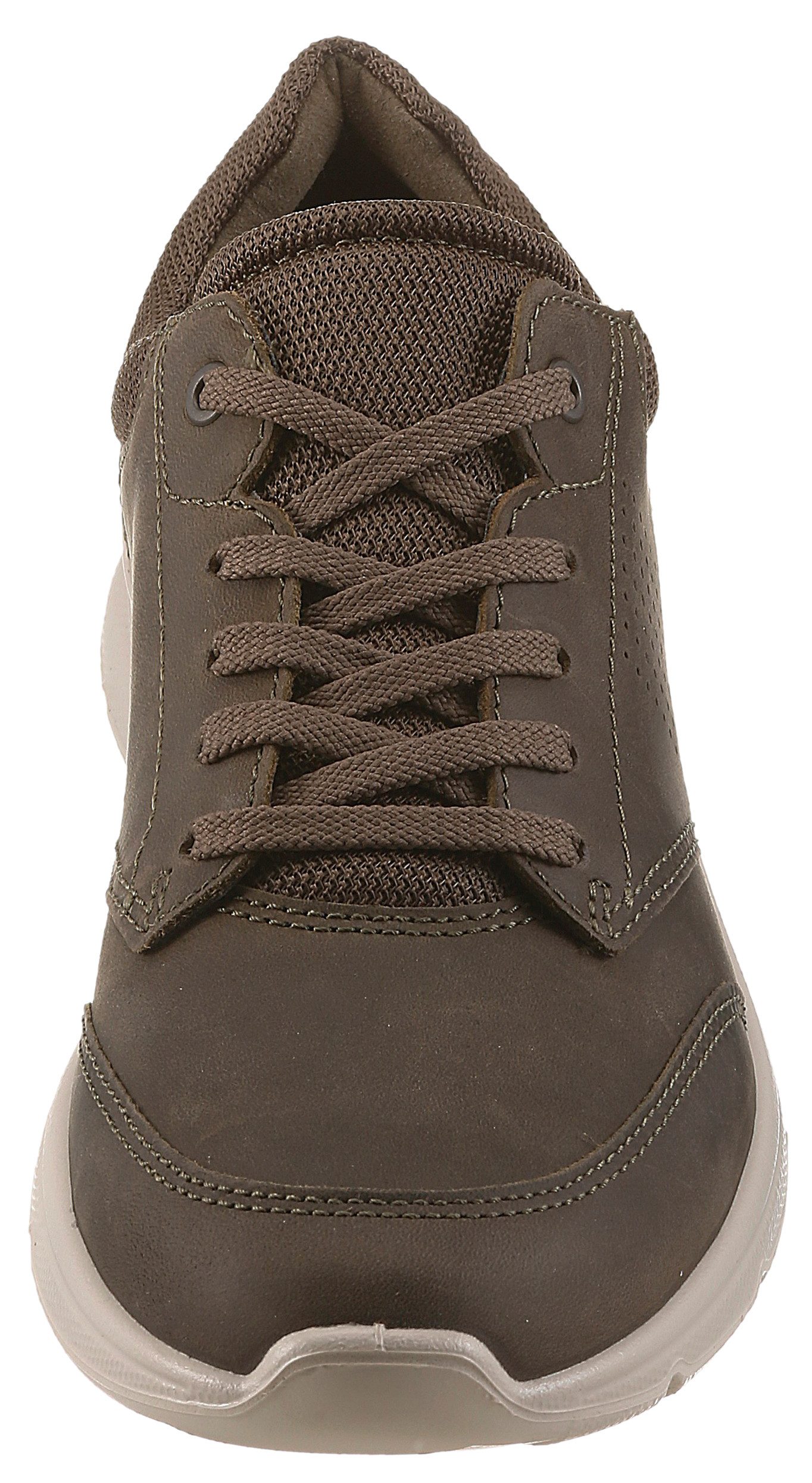 Ecco IRVING Sneaker mit weißer Laufsohle, Freizeitschuh, Halbschuh, Schnürschuh