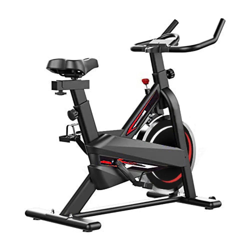 Sport-Knight® Heimtrainer Heimtrainer Fahrrad, mit LCD-Multifunktionsdisplay, 6 Kg Schwungrad, Stabiler Eisenrahmen