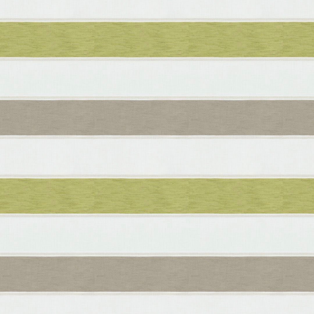 Vorhang Allegra, Neutex grün halbtransparent, natur (1 you!, moderne St), Streifendessinierung Multifunktionsband for