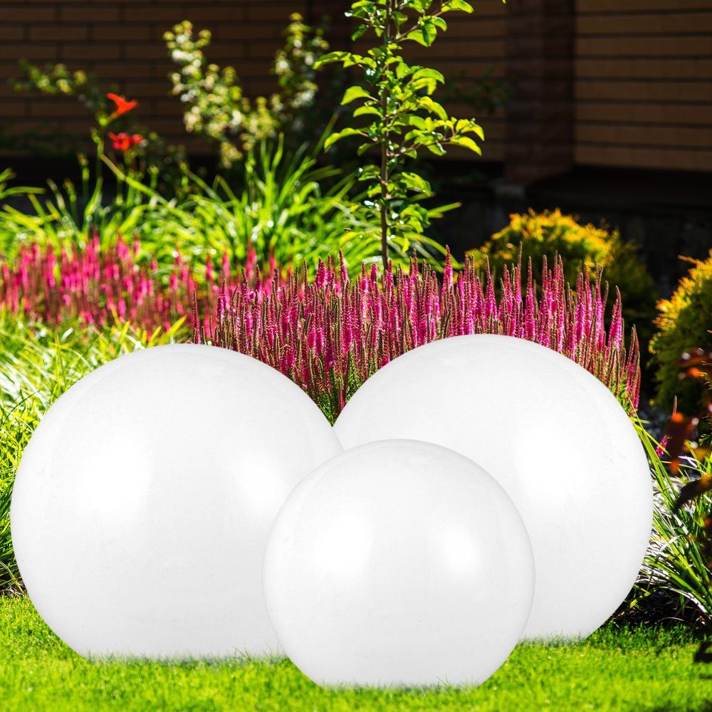 etc-shop LED Solarleuchte, LED-Leuchtmittel fest verbaut, günstig online kaufen