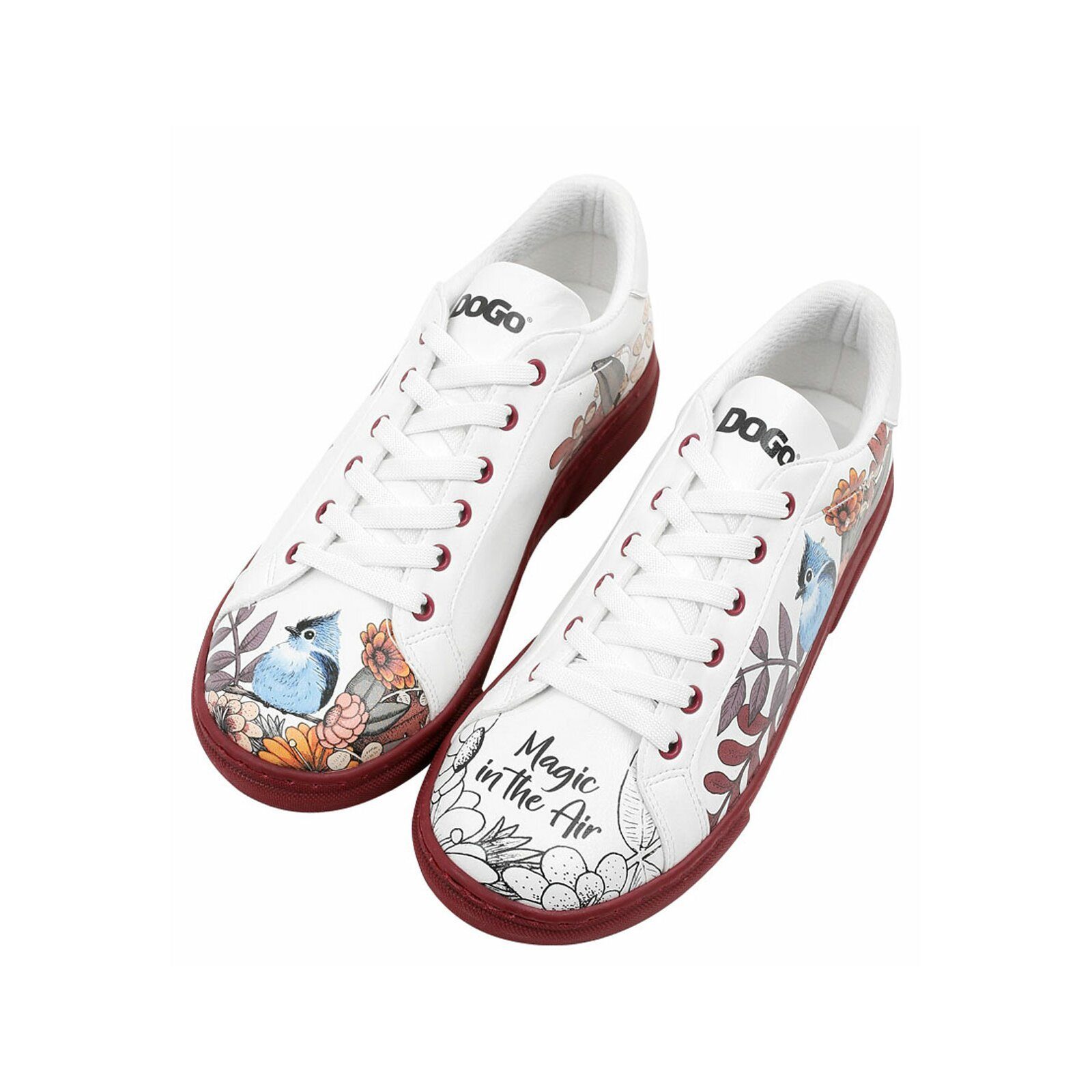 DOGO Ace Low-Top Sneaker Magic In The Air Damen Sneaker Sneaker Handgeferti günstig online kaufen