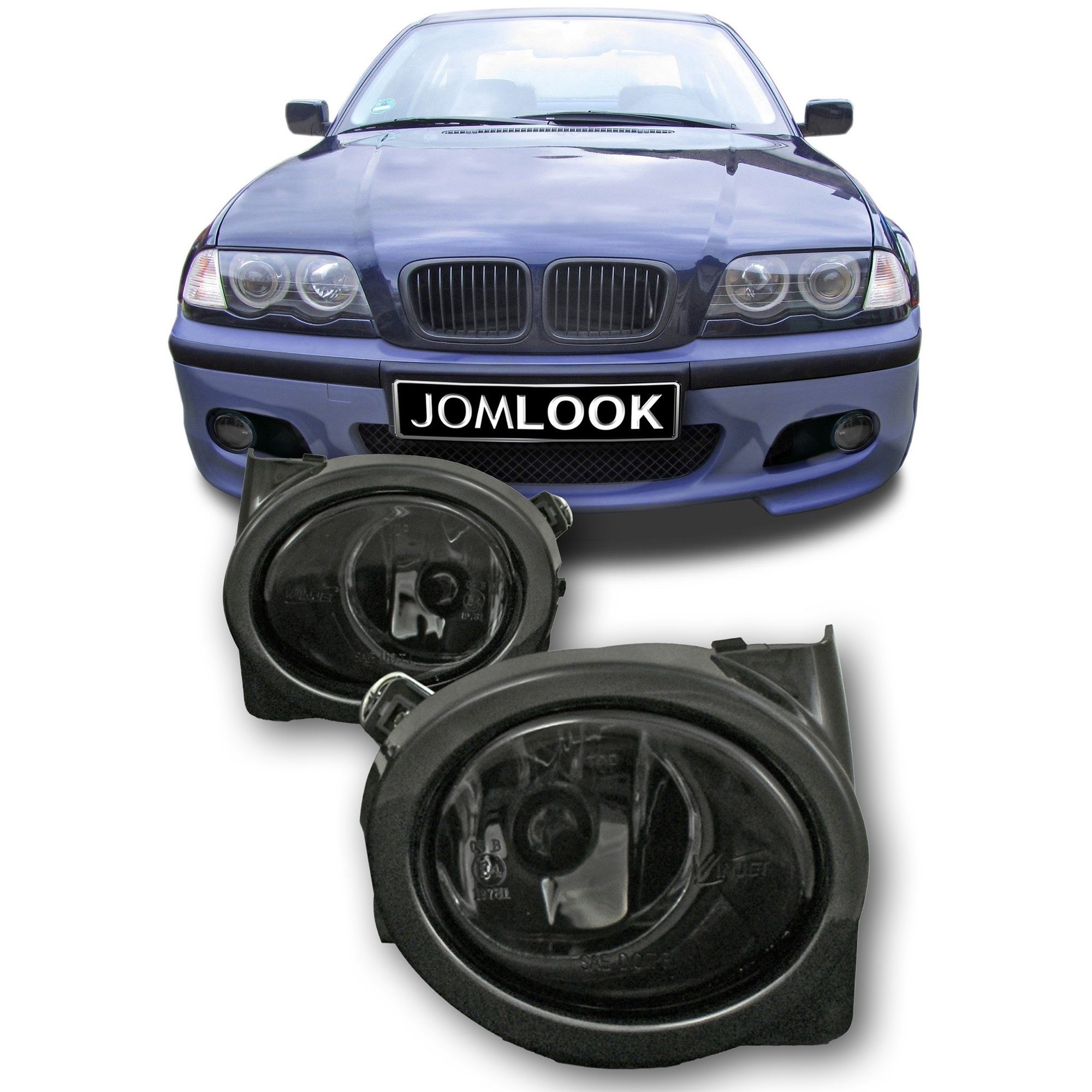 LLCTOOLS KFZ-Ersatzleuchte Nebelscheinwerfer Passend für BMW E46 M3 E39 M5 Smoke