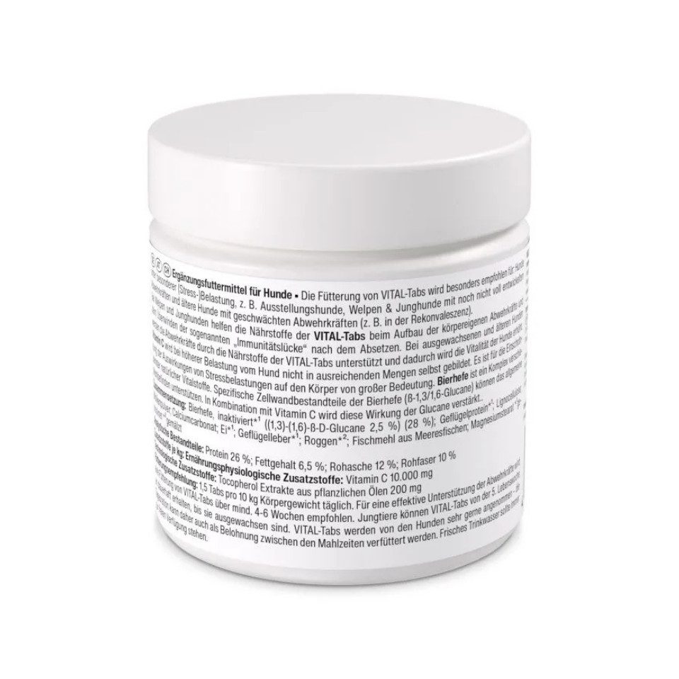 Belcando Vetline Vital Tabs zur Unterstützung der körpereigenen Abwehrkräfte, Ergänzungsfuttermittel für: Hunde
