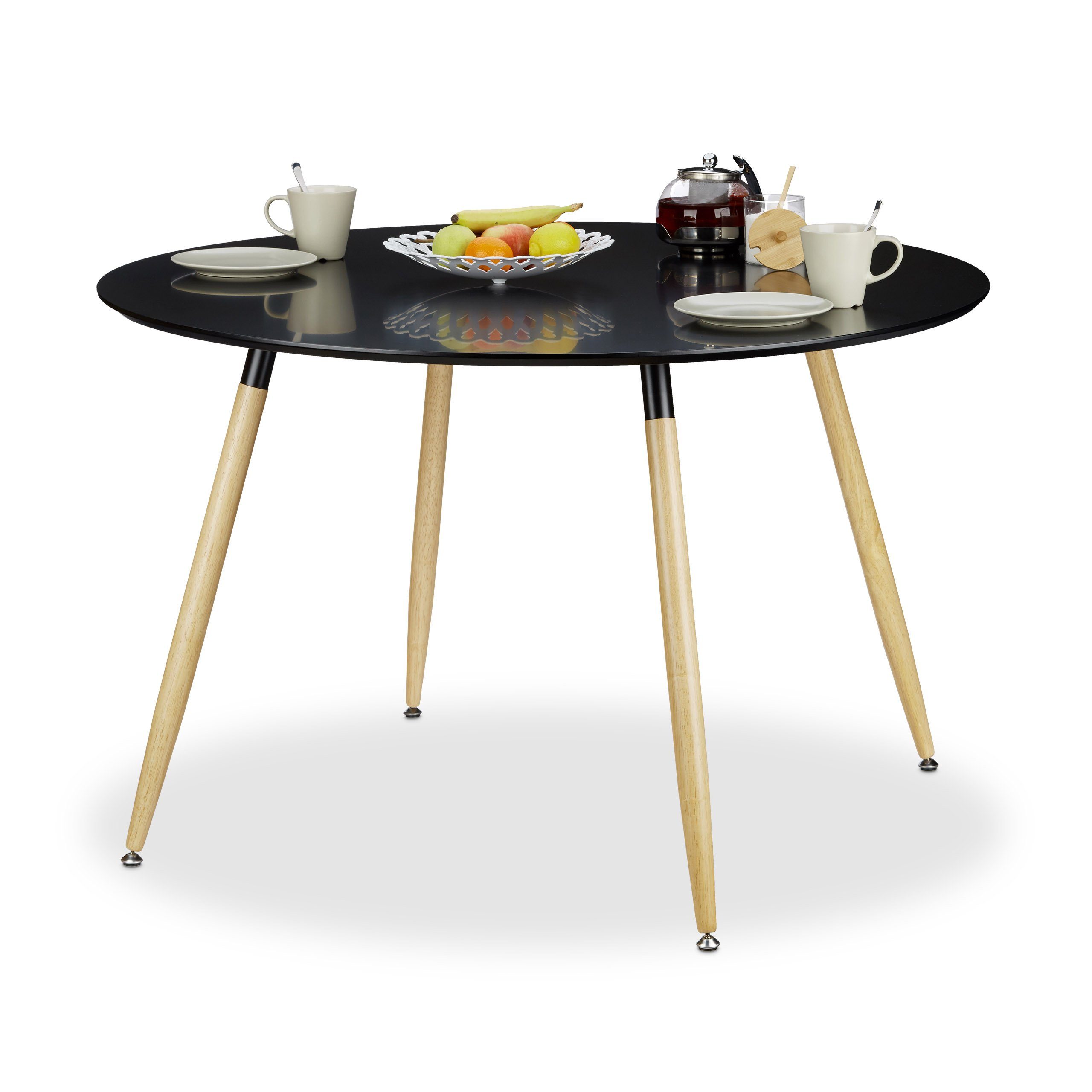 relaxdays Esstisch »Runder Esstisch ARVID 120 cm« | OTTO
