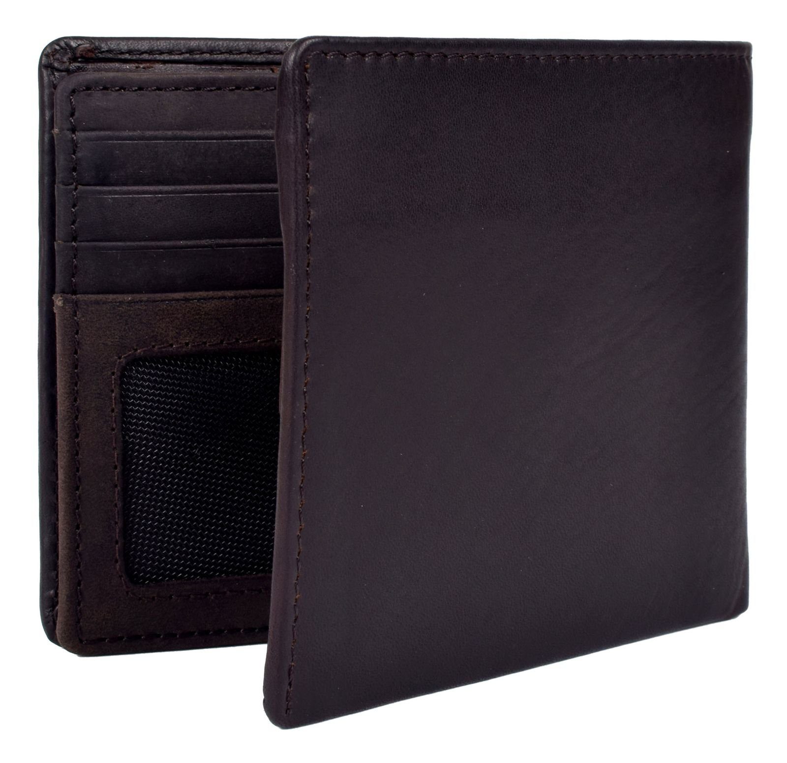 Strellson Geldbörse Myles BillFold MH8, aus echtem Rindsleder mit RFID-Blocker Schutz