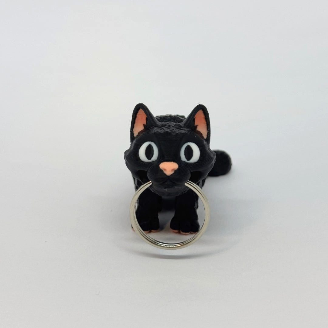 UDINGO Schlüsselanhänger 3D-gedruckter, beweglicher Katzen-Schlüsselanhänge günstig online kaufen