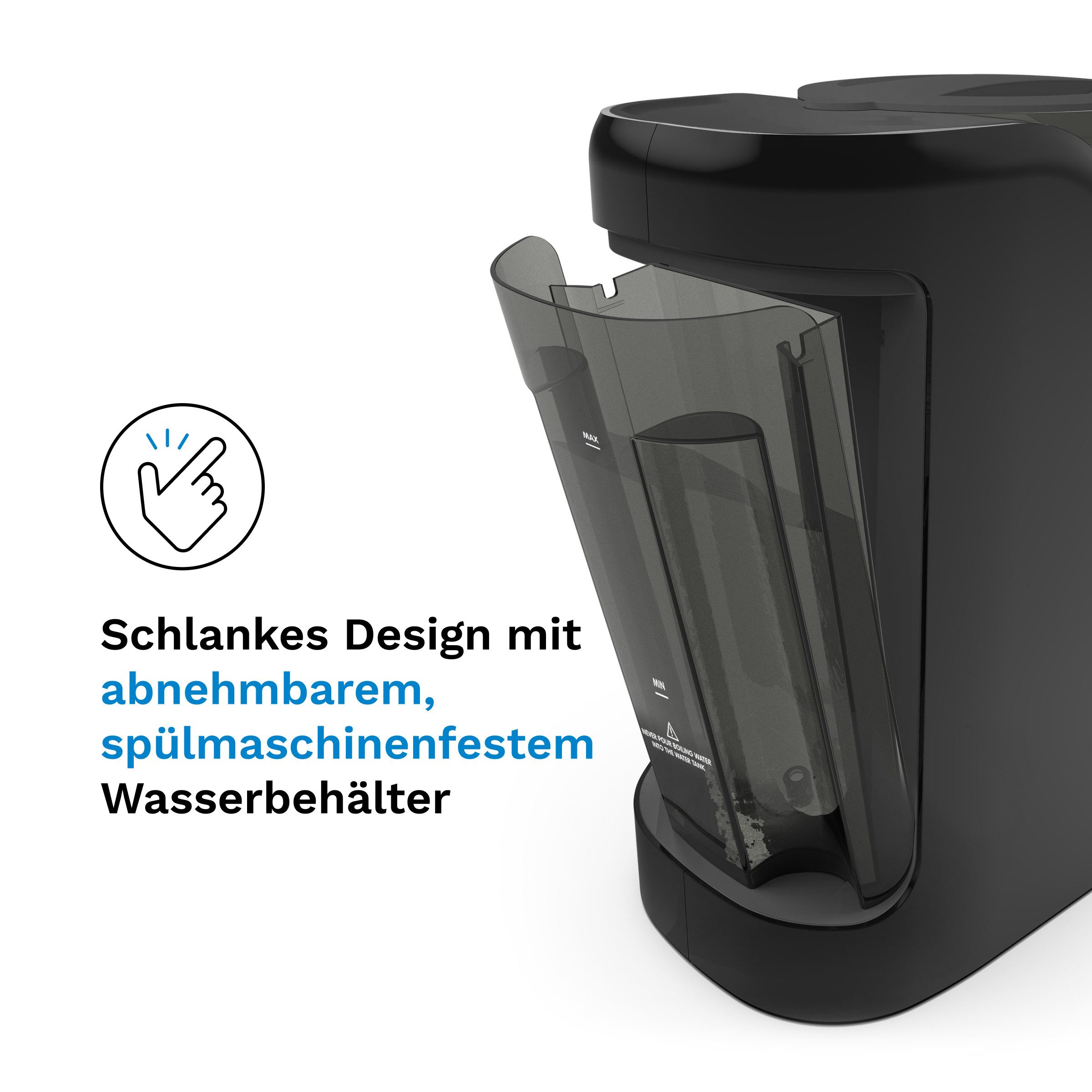 Baby Brezza Babyflaschenwärmer Automatischer Flaschenzubereiter mit Pulvermischung und Temperaturwahl, Zubereitung in Sekunden – ideal auch für nachts – Bild 5 von 5