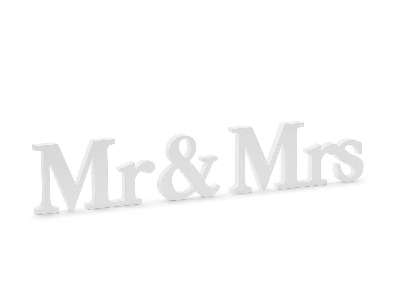 partydeco Dekofigur, Tischaufsteller Mr & Mrs günstig online kaufen
