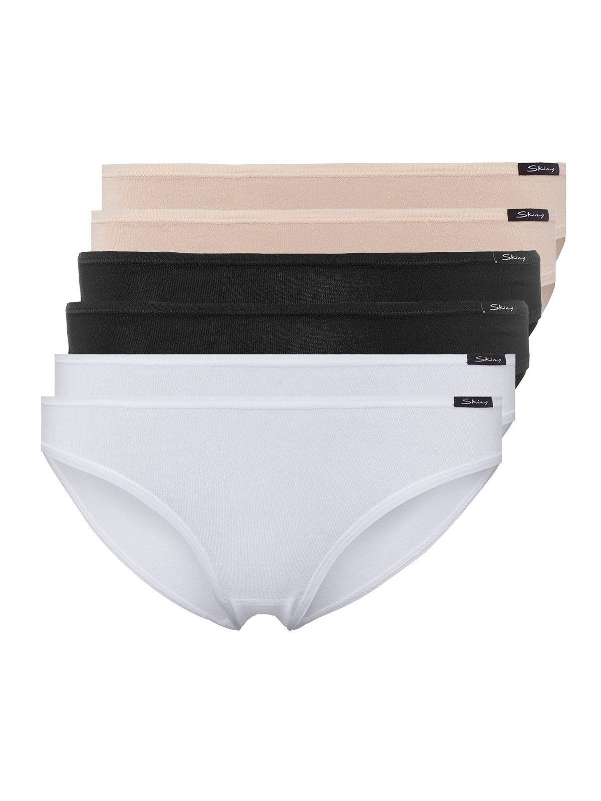 Bikinislip 6er Pack Damen Rio Slip Cotton Advantage