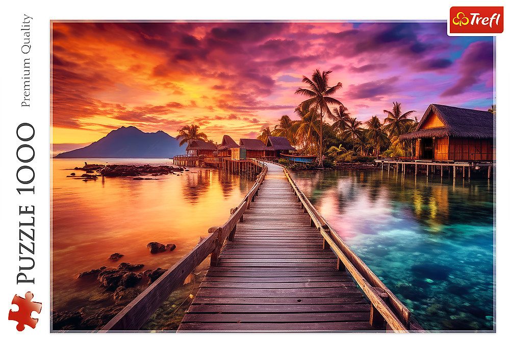 Trefl GmbH Puzzle Paradiesischer Strand, Puzzleteile günstig online kaufen