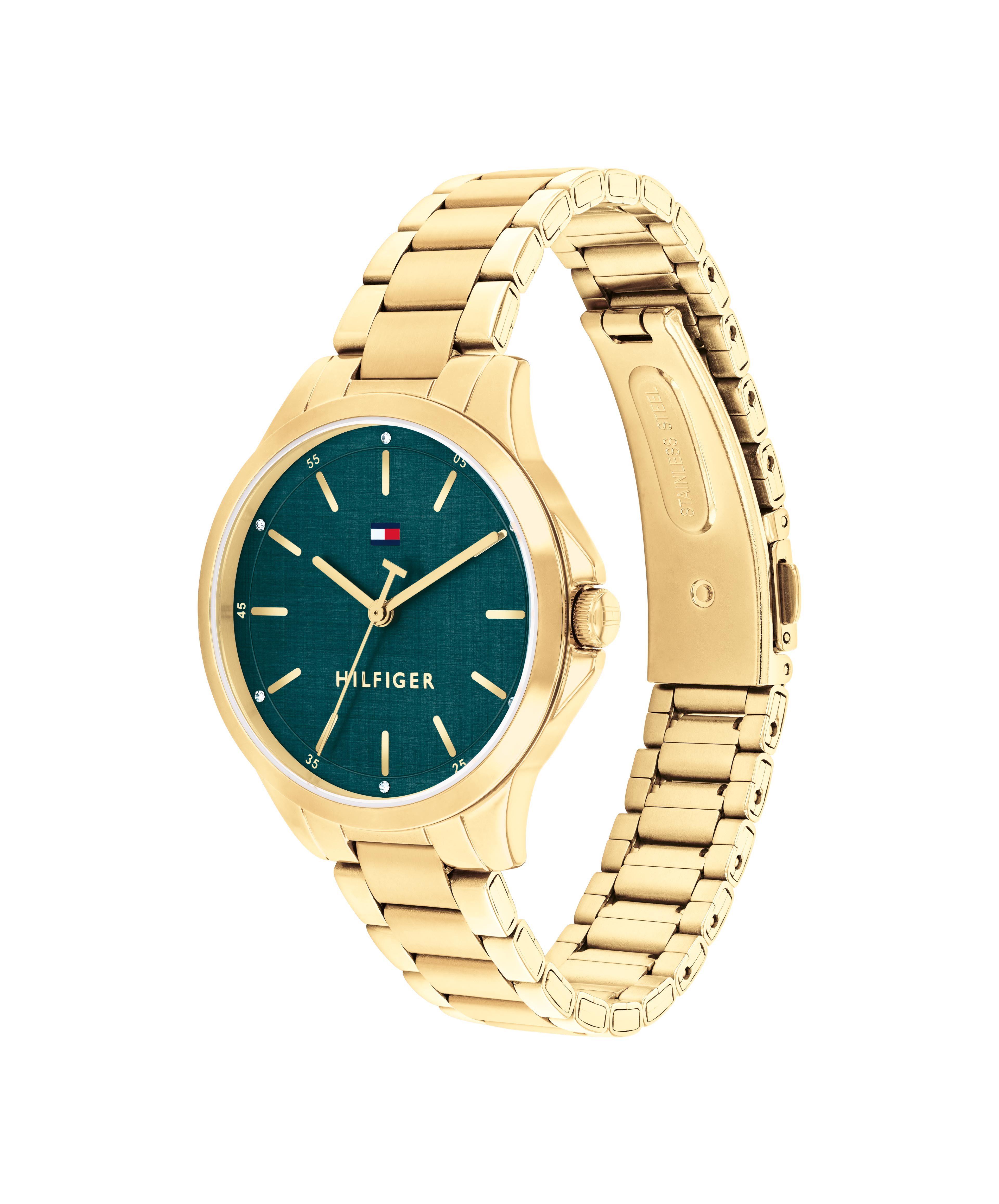 Tommy Hilfiger Quarzuhr CHLOE 1782860, Armbanduhr, Damenuhr, Edelstahlarmba günstig online kaufen