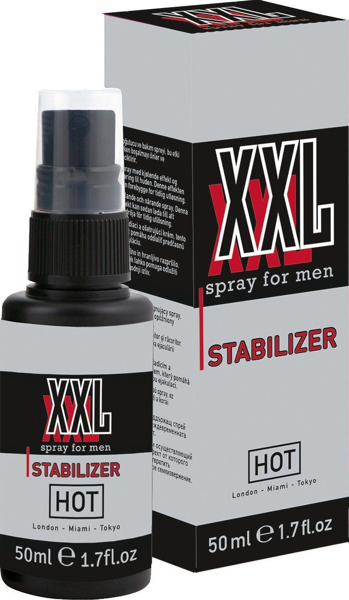 HOT Gleitgel 50 ml - HOT XXL Spray for Men Stabilizer 50ml