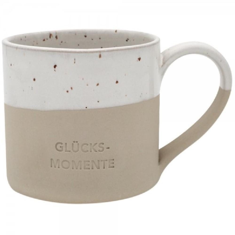 Eulenschnitt Tasse Tasse Glücksmomente (Groß)