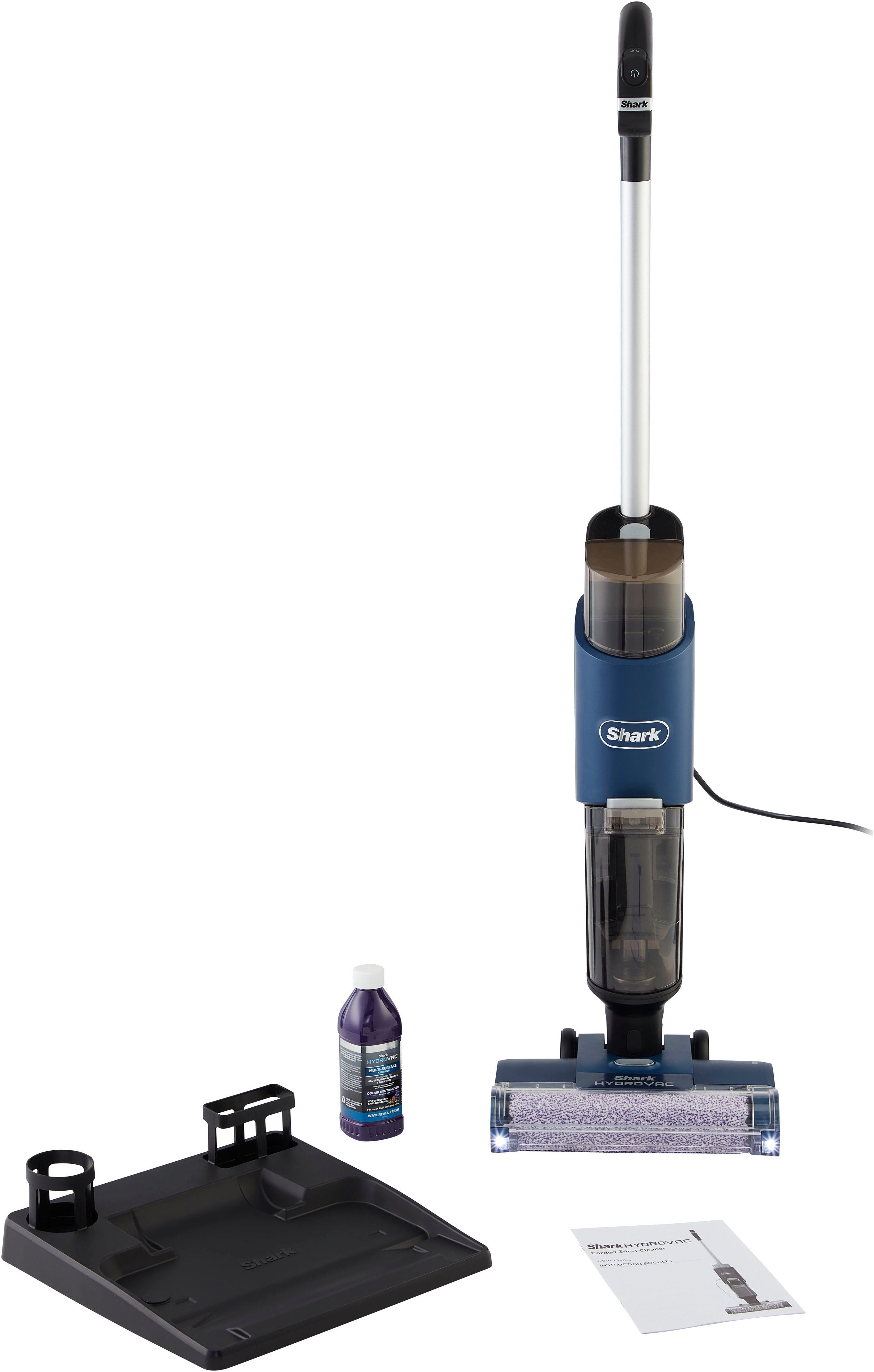 Shark Nass-Trocken-Sauger WD100EU Hydrovac, 170 W, ohne Beutel, Selbstreinigend, neutralisiert Gerüche, leicht zu entleeren
