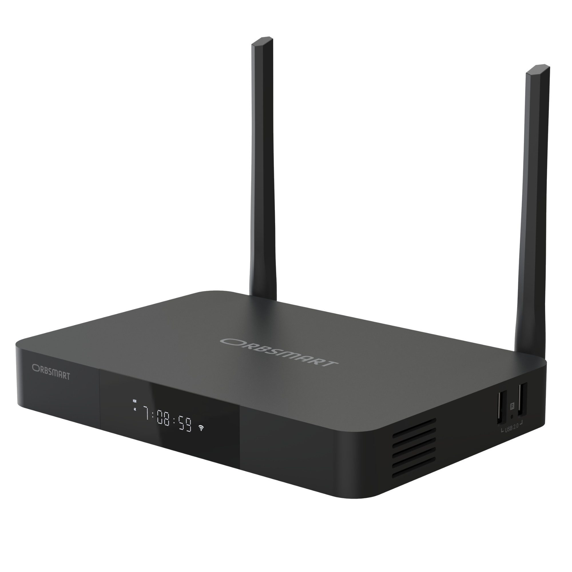 Orbsmart R82 4K Mediaplayer für Festplatte & NAS (AV1, ISO) Mini-PC (High-End Heimkino-Zentrale mit Dolby Vision, DTS:X & WiFi 6)