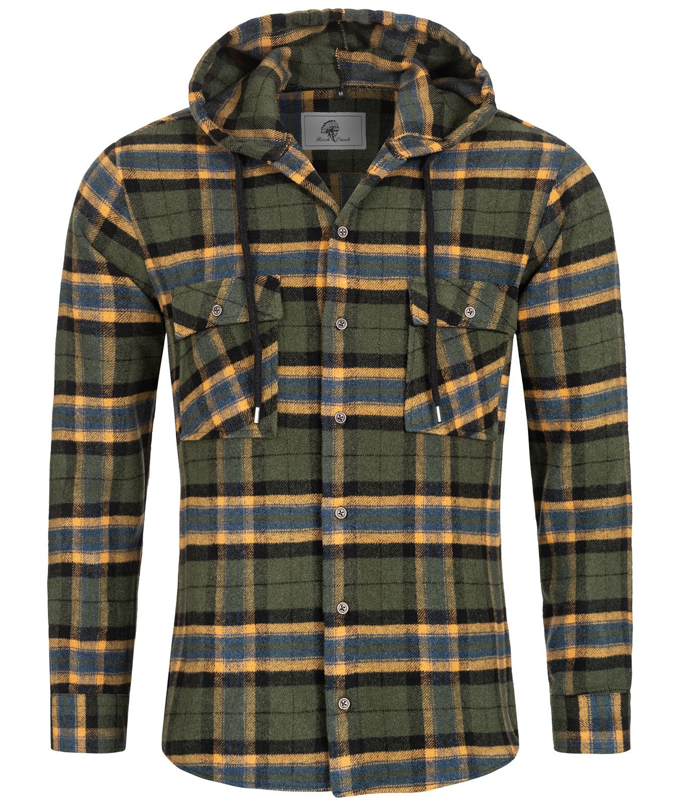 Rock Creek Flanellhemd Herren Hemd Flanellhemd günstig online kaufen