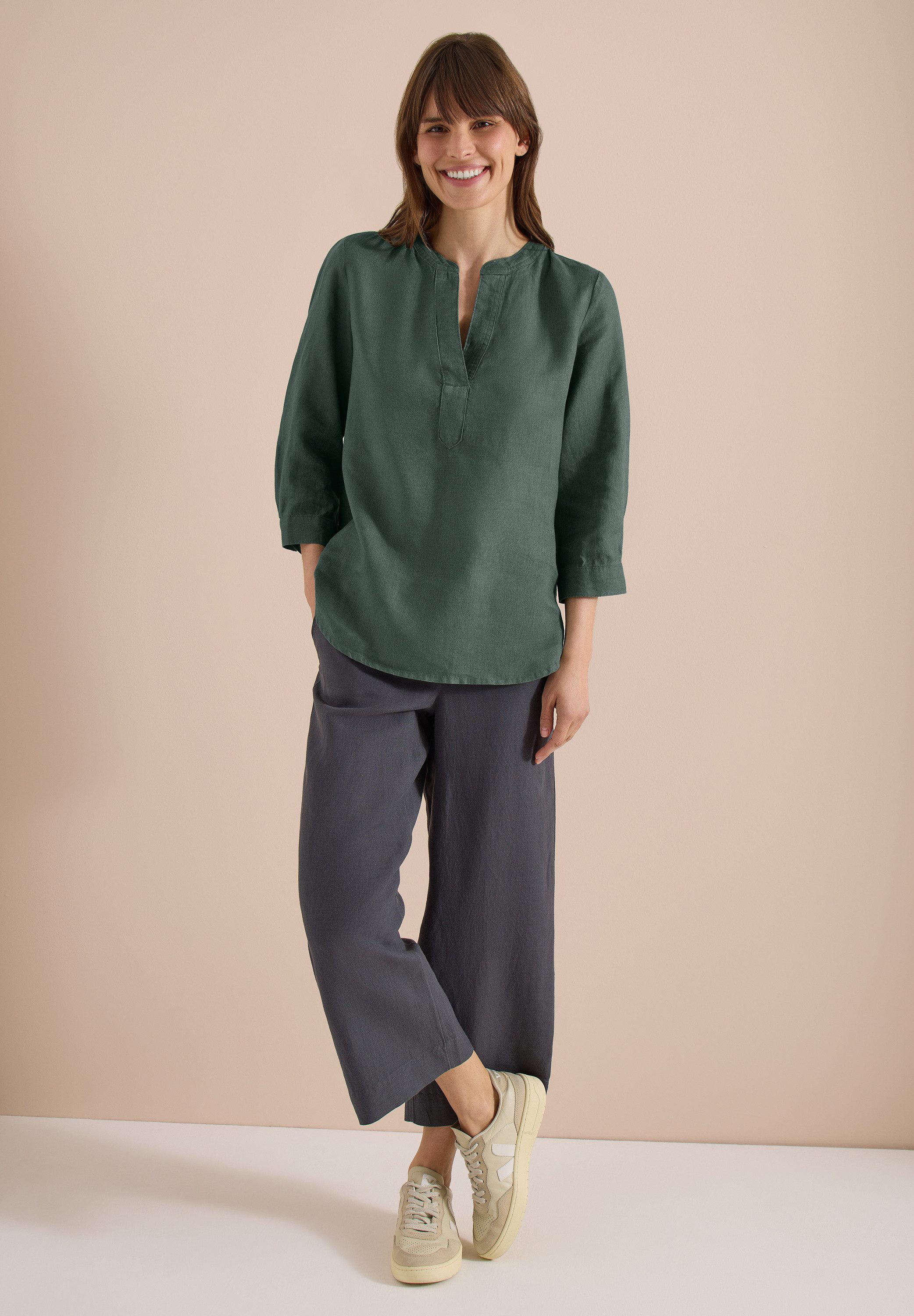CECIL Shirtbluse aus Leinen