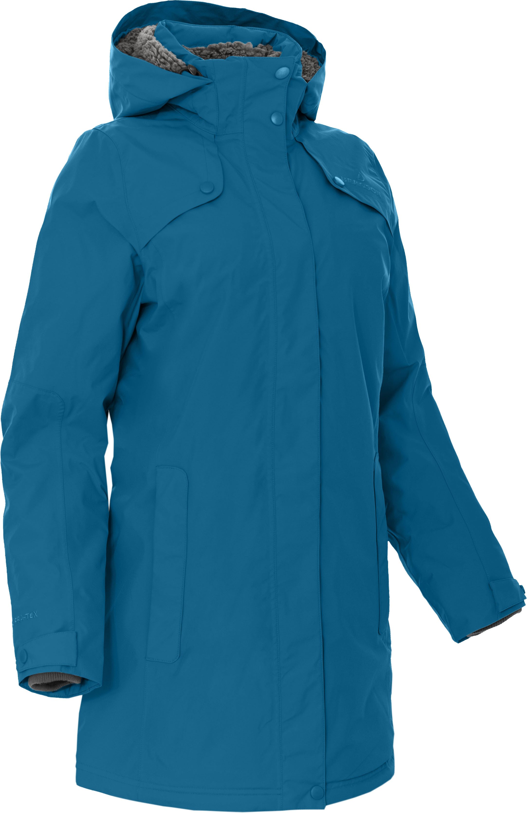 Bergson Winterjacke TORNIO Damen Wintermantel, Teddy Futter, warm wattiert, 20000 mm Wassersäule